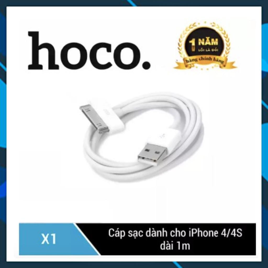 Cáp sạc iphone 4 / 4s ipad 2/3/4 Hoco X1 hàng Chính Hãng Chất Lượng tốt