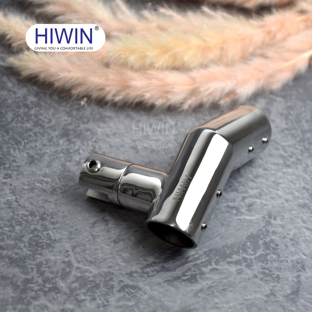 Chuyển góc 135 độ cabin kính inox 304 đúc mặt gương Hiwin SB-618