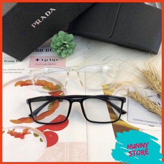 [GIÁ SỈ] Mắt Kính Giả Cận Gọng Dẻo Hàn Quốc 💖FREESHIP💖 Kính Mát Nam Nữ Form Vuông Thời Trang H131