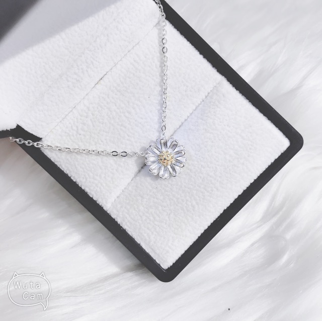 Dây chuyền bạc QMJ Hoa cúc nhí, xu hướng trang sức Hottrend, vòng cổ thời trang nữ [BẠC CHUẨN] QD008 | BigBuy360 - bigbuy360.vn