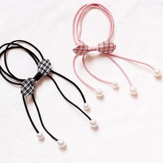 Dây thun cột tóc buộc tóc nơ tua rua dễ thương