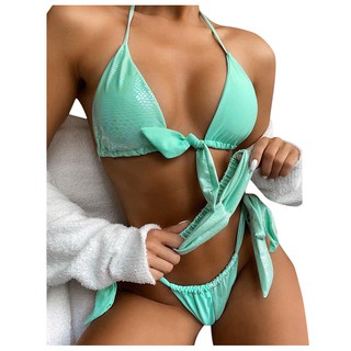 Bikini Phối Nơ Có Đệm Mút Gợi Cảm