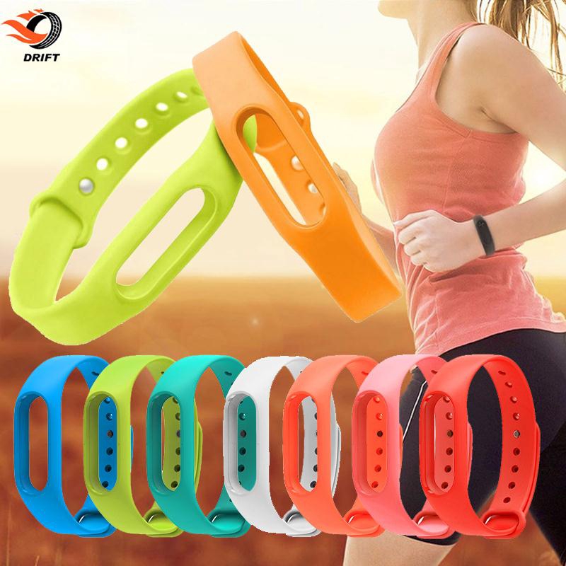 Dây đeo đồng hồ kim loại Buckle TPU cho đồng hồ Xiaomi Mi Band 2 bền