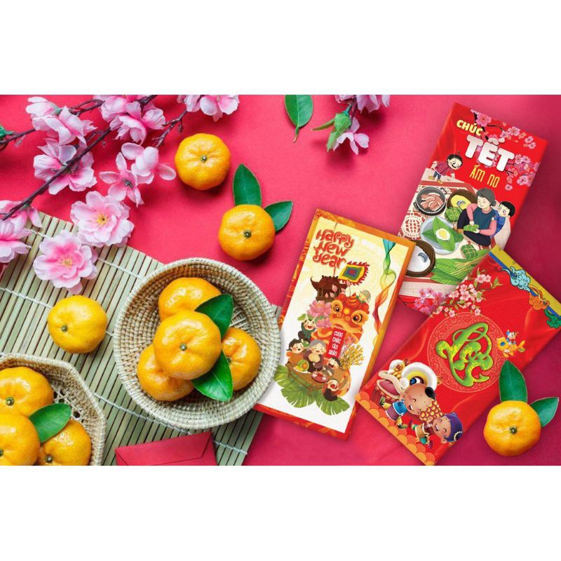 10 Bao lì xì xuân 2021, mẫu tùy chọn,giấy đẹp