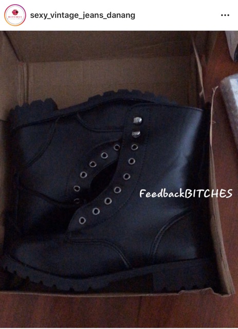 Giày Boots Cao Đen Nữ | BigBuy360 - bigbuy360.vn