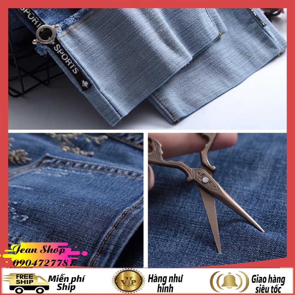 Quần bò nữ đẹp giá rẻ FREE SHIP Quần jean ống suông mẫu mới siêu hot - Quần jean nữ cạp cao hàng quảng châu mẫu mới