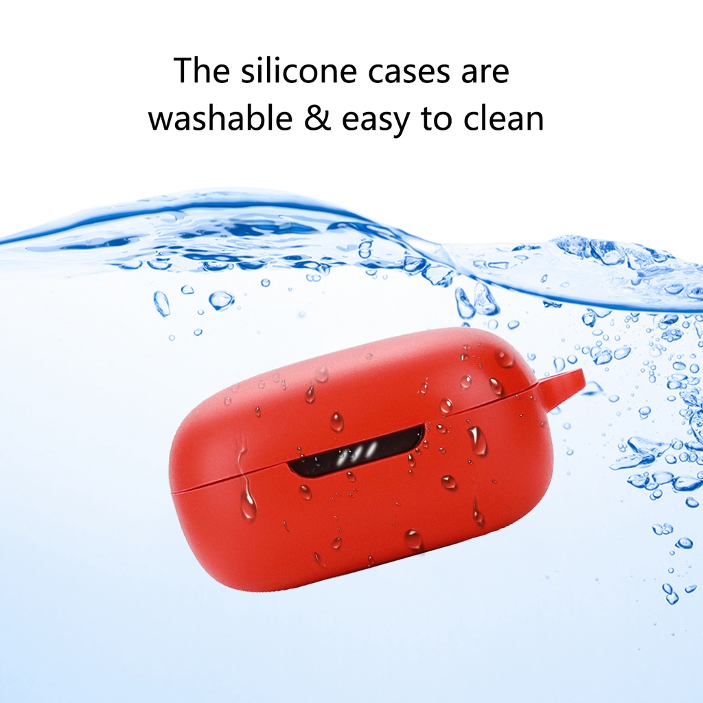 Vỏ Bảo Vệ Hộp Sạc Tai Nghe Không Dây Bằng Silicone Cho JBL Live Free 2 TWS 2