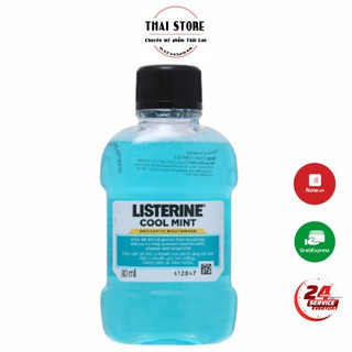 Nước Súc Miệng Listerine 80ml Thái Lan 💖HOT SALE💖