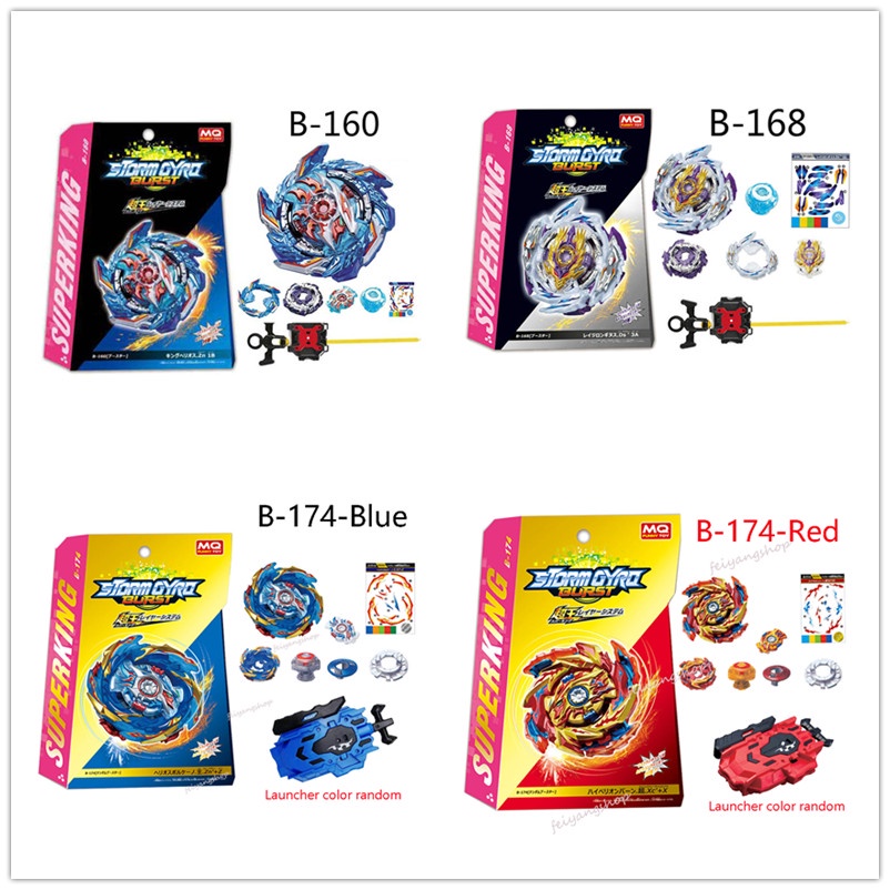Con Quay Đồ Chơi Beyblade Burst B-174-01 / 02 B-160 King Helios.Zn B-159 B-168 Rage Longinus B-150 Union Achilles B-153 Gatinko B-145 DX