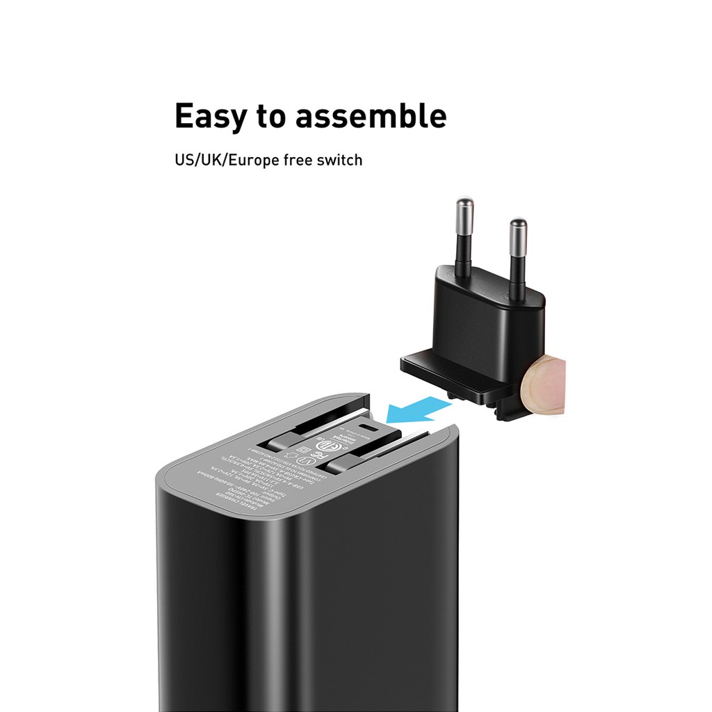 MCDODO 30W USB C PD Fast Charger multi-function Adapter