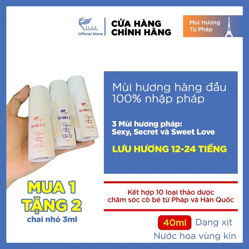 NƯỚC HOA VÙNG KÍN HABELA