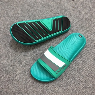 Dép lê nam Lacoste hot trend mới nhất 2020 - Dép quai ngang cao su