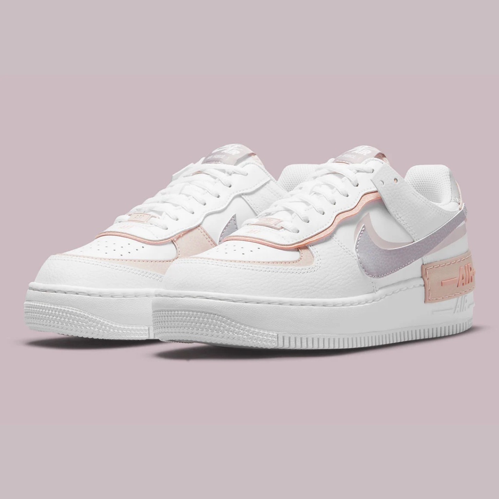 Giày Nike Air Force 1 Shadow CHÍNH HÃNG AF1 Shadow Pink Oxford [CI0919-113] - Giày Thể Thao Nike Nữ - Simple Sneaker