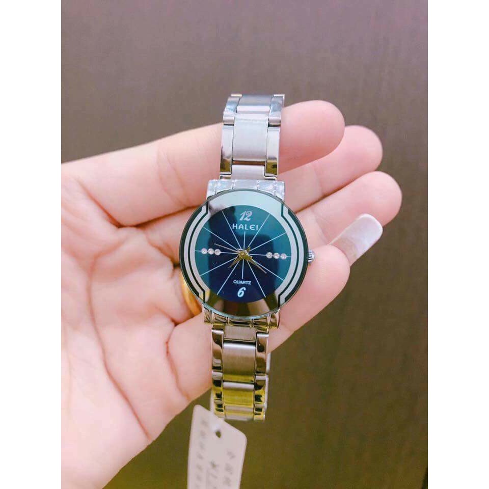 Đồng hồ Nữ Halei dây kim loại không ghỉ, chống nước, chống xước HL028N929 | BigBuy360 - bigbuy360.vn