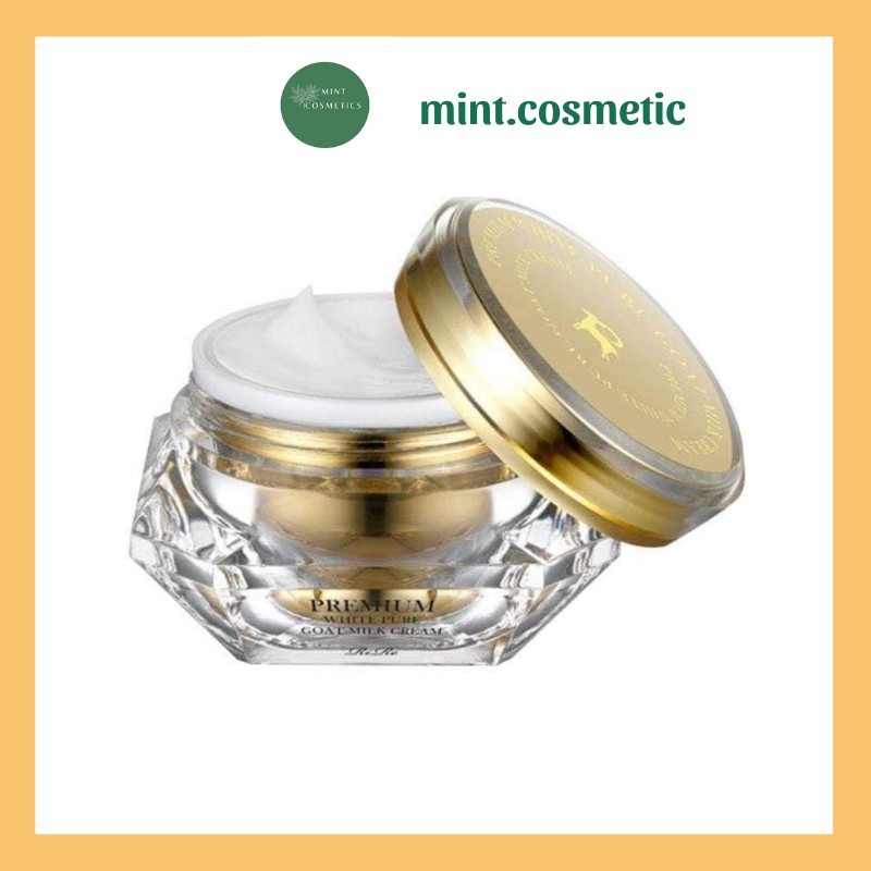 Kem dưỡng trắng da sữa dê Rire Premium White Pure Goat Milk Cream
