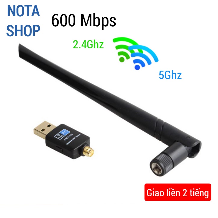 USB WiFi 150Mbps TPLink WN725N cho 2.4G / T2U 600Mbps có 5G cho pc laptop tp link wireless adapter