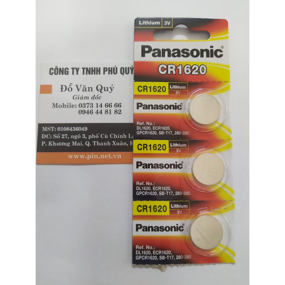 Pin CR1616 cr1632 cr1620 cr1220 Panasonic