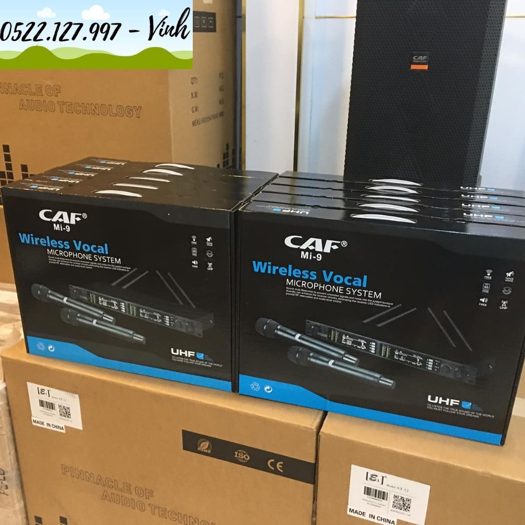 Micro không dây CAF Mi 9 Pro - hàng Chính hãng - Gia Khang Shop