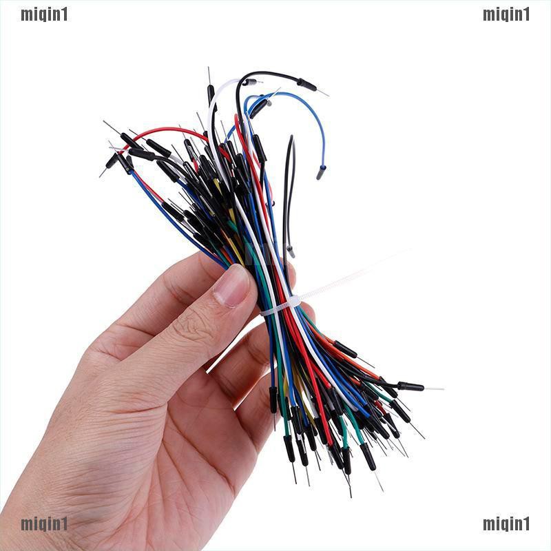 (Miqin1) Set 65 Dây Cáp Không Hàn Linh Hoạt Cho Arduino