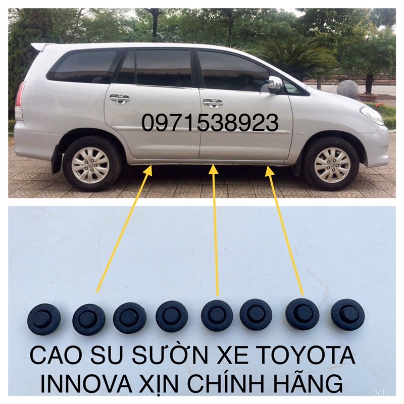Nút bịt sườn xe TOYOTA INNOVA xịn chính hãng 9095001955