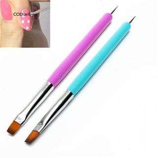 Cọ vẽ móng 2 đầu chuyên nghiệp