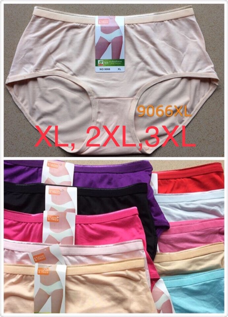 10 QUẦN LÓT BIG SIZE XL, 2XL, 3XL cho người người béo ( 60-100kg)