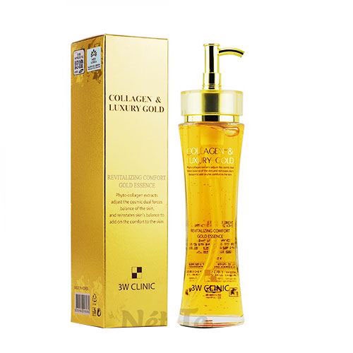 SERUM DƯỠNG TRẮNG DA ColagenLuxury Gold 3W CLINIC ( ( MẪU MỚI 2020 )