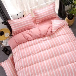 Bộ vỏ chăn ga gối Cotton Poly nhập