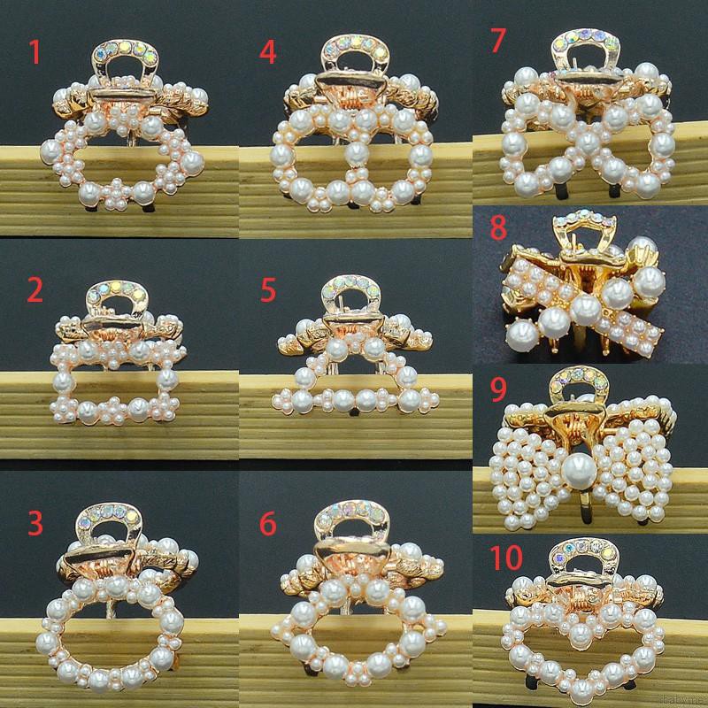 Kẹp tóc ngọc trai giả dễ thương cho bé gái