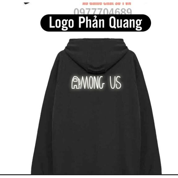 HÓT - SALE  [Hot] Áo Hoodie Among US TRUST NO ONE + Sau Lưng in PHẢN QUANG + Tặng kèm Mũ AMUS Phản Quang áo cực chất | BigBuy360 - bigbuy360.vn