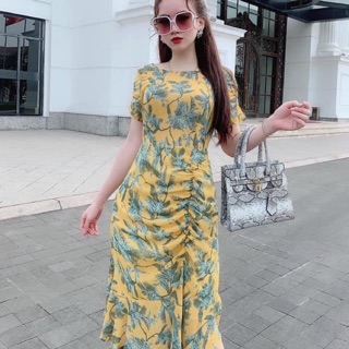Váy voan hoa chít eo đuôi cá 🥰🥰