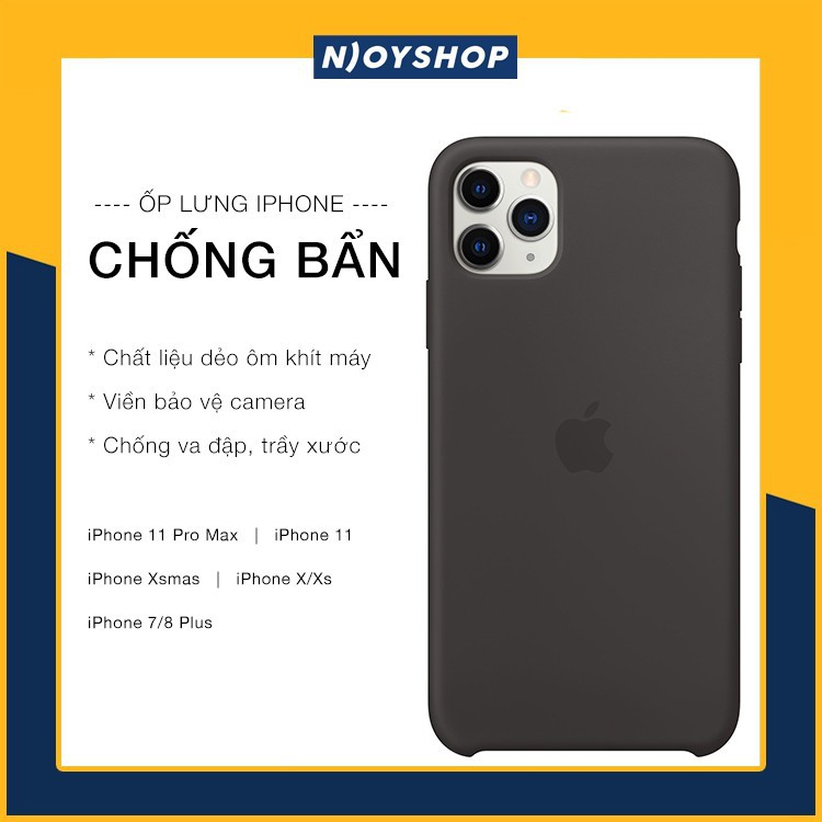 [TỔNG HỢP MÀU HOT] ỐP CHỐNG BẨN IPHONE 11 PRO MAX XS MAX XR 7 PLUS 8 PLUS  CHỐNG SỐC CAO CẤP VIỀN BẢO VỆ CAMERA