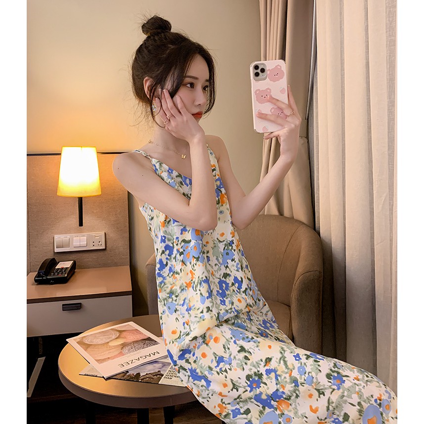 Đầm Hoa Phong Cách Hàn Quốc Xinh Xắn Cho Nữ | BigBuy360 - bigbuy360.vn