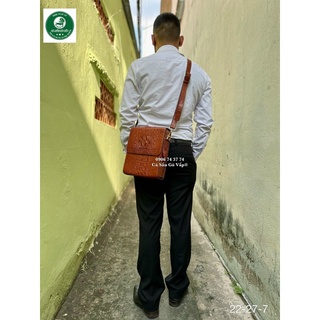 Túi Ipad da cá sấu cao cấp