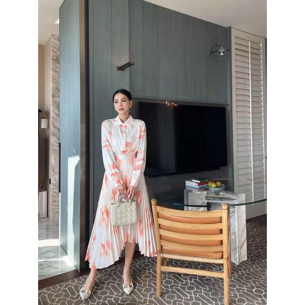 Set áo váy nữ thời trang cao cấp Christian Dior CD phong cách thanh lịch, thời thượng