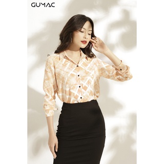 Áo sơ mi lập thể GUMAC A10949_CAM