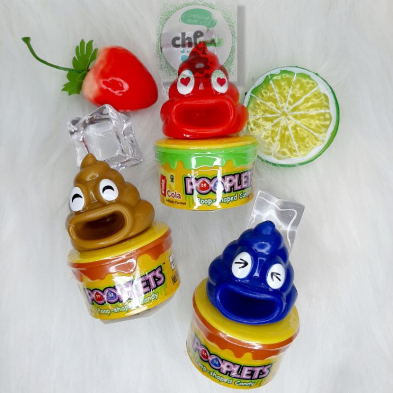 Kẹo shit bóp mặt cười Pooplets Kidsmania 15g