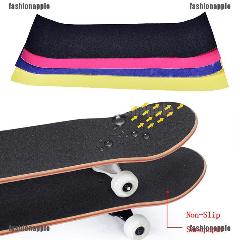 1 Tấm Giấy Nhám Bọc Ván Trượt Chống Thấm Nước 4 Màu