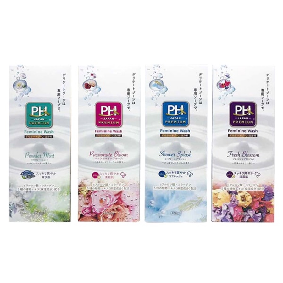 Dung Dịch Vệ Sinh Nhật Bản Hoàn Toàn Tự Nhiên PH Care Japan Premium Femine Wash (150ml) - Konni39