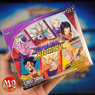 Hộp thẻ bài thật Dragon Ball Super UNISON WARRIOR SERIES 04 - SUPREME RIVALRY B13 - BOOSTER BOX 24 Packs