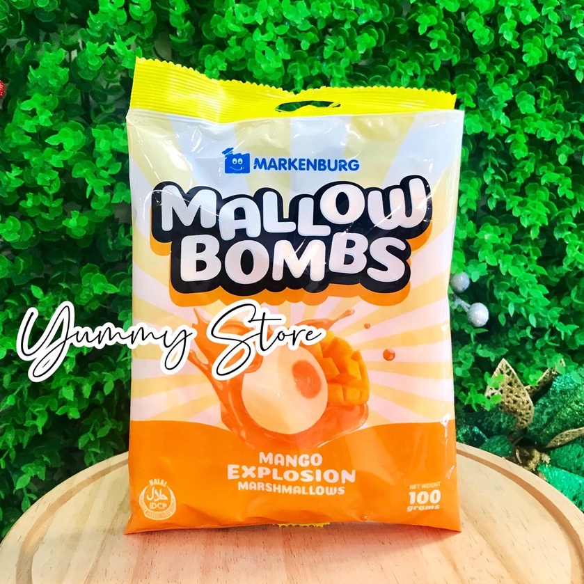 Kẹo Gòn Có Nhân Mallow Bombs Markenburg