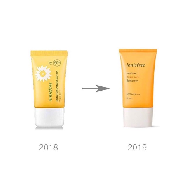 🌞 Kem chống nắng Innisfree Intensive Triple Care Sunscreen (mini 20ml) - Mẫu mới 2019 🌞