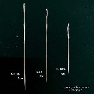 Kim khâu thân giày, ví, dây lưng, bạt