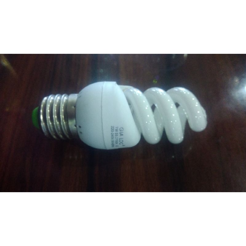 Combo 6Bóng compact Gia Lộc tiết kiệm điện loại 7w,9w,11w xoắn.Hàng chính hãng.