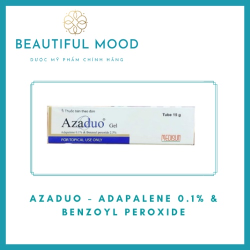 [CHÍNH HÃNG] Azadou 15g Gel Giảm Mụn Trứng Ca, Mụn Ẩn, Mụn Đầu Đen