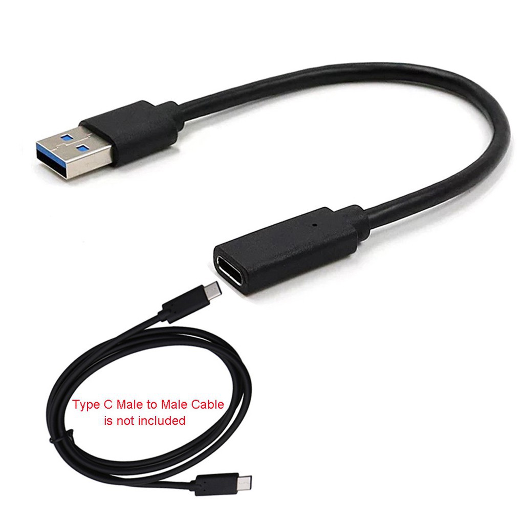 Dây cáp chuyển đổi USB 3.1 loại C cái sang USB 3.0 đực dành cho Macbook Android | BigBuy360 - bigbuy360.vn