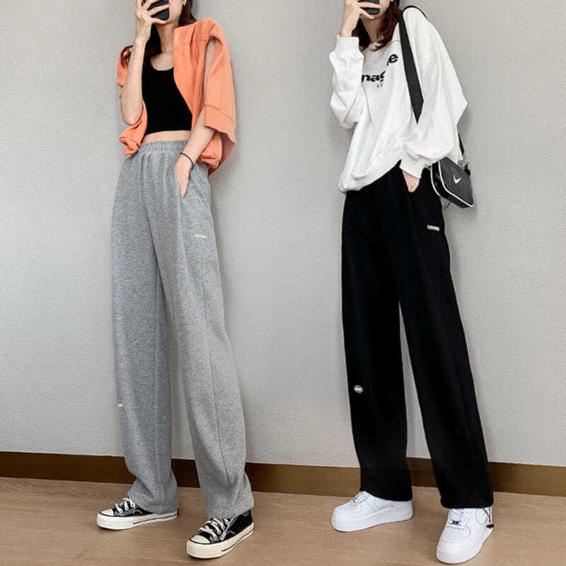 Quần Thể Thao Nữ Lưng Cao Ống Rộng Thời Trang 2021 | BigBuy360 - bigbuy360.vn