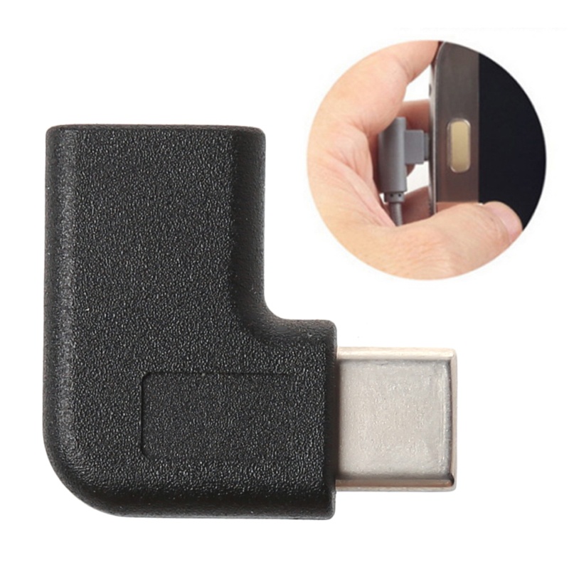 Đầu Chuyển Đổi USB 3.1 Type C Góc 90 Độ Tiện Dụng