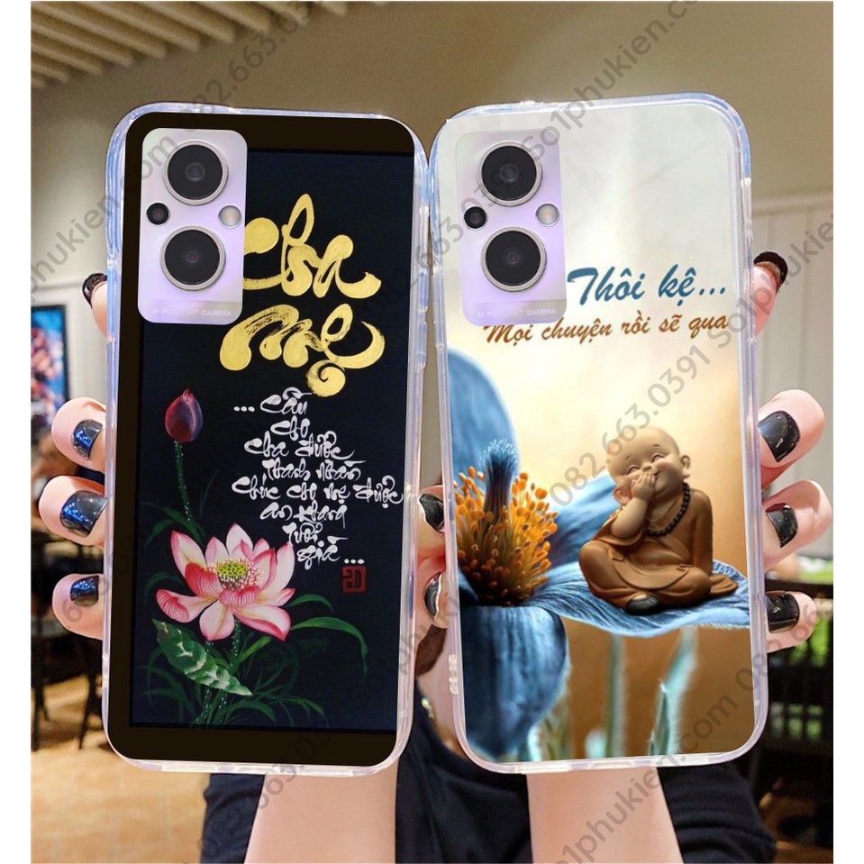 Ốp lưng Oppo Reno 7z 5G / Reno 7 4G / Reno 8 4G Oppo Reno 8z 5G dẻo in hình thư pháp, nhiều mẫu đẹp, sang trọng (phần 2)