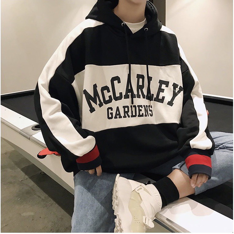 Áo hoodie nỉ unisex form rộng McCARLEY nam nữ ullzang WIND | BigBuy360 - bigbuy360.vn